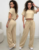 Conjunto Moletinho Lídia Bege Claro 126673