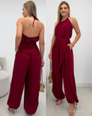 Macacão Eloá Vinho 126692